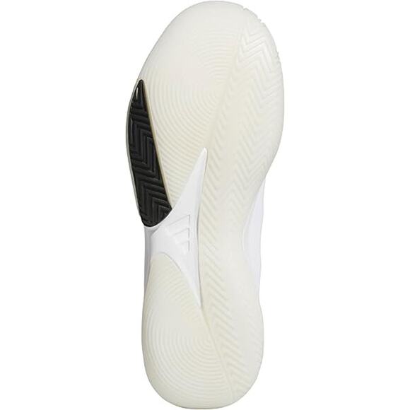 NWT  adidas Unisex Front Court Sneaker, White/Black/White, 11.5 US Men - Picture 6 of 7